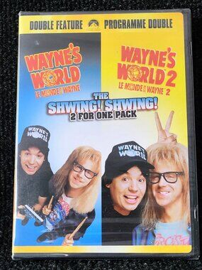 *NEW* WAYNE'S WORLD 1 & 2 Double Feature DVD Mike Myers Dana Carvey